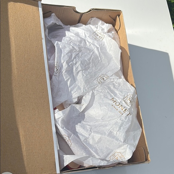 Monet Red Floral Slingback Leather Flats ❤️ - Picture 8 of 8